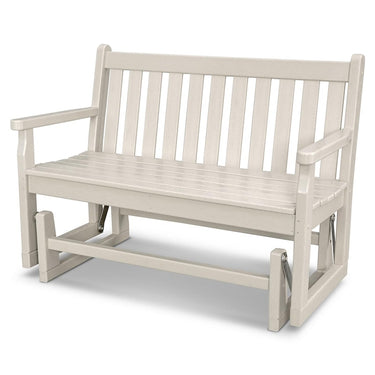 POLYWOOD Traditional Garden 48-inch Glider - Sand